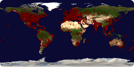 Global visitors map — The Autism Dad community reaches families worldwide