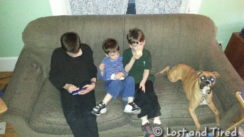 A brief visit from big brother
