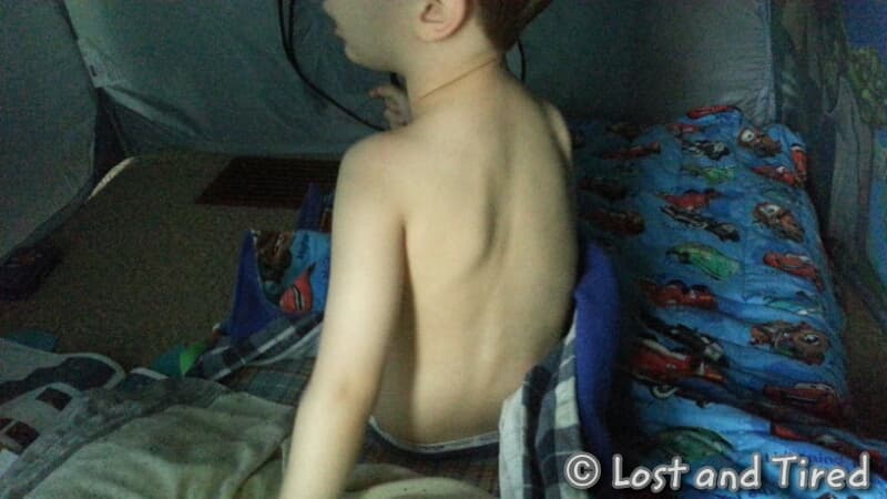 A look inside Emmett’s fort