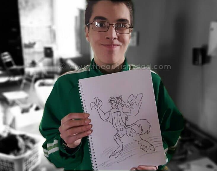 Amazing Art by a kid named Gavin