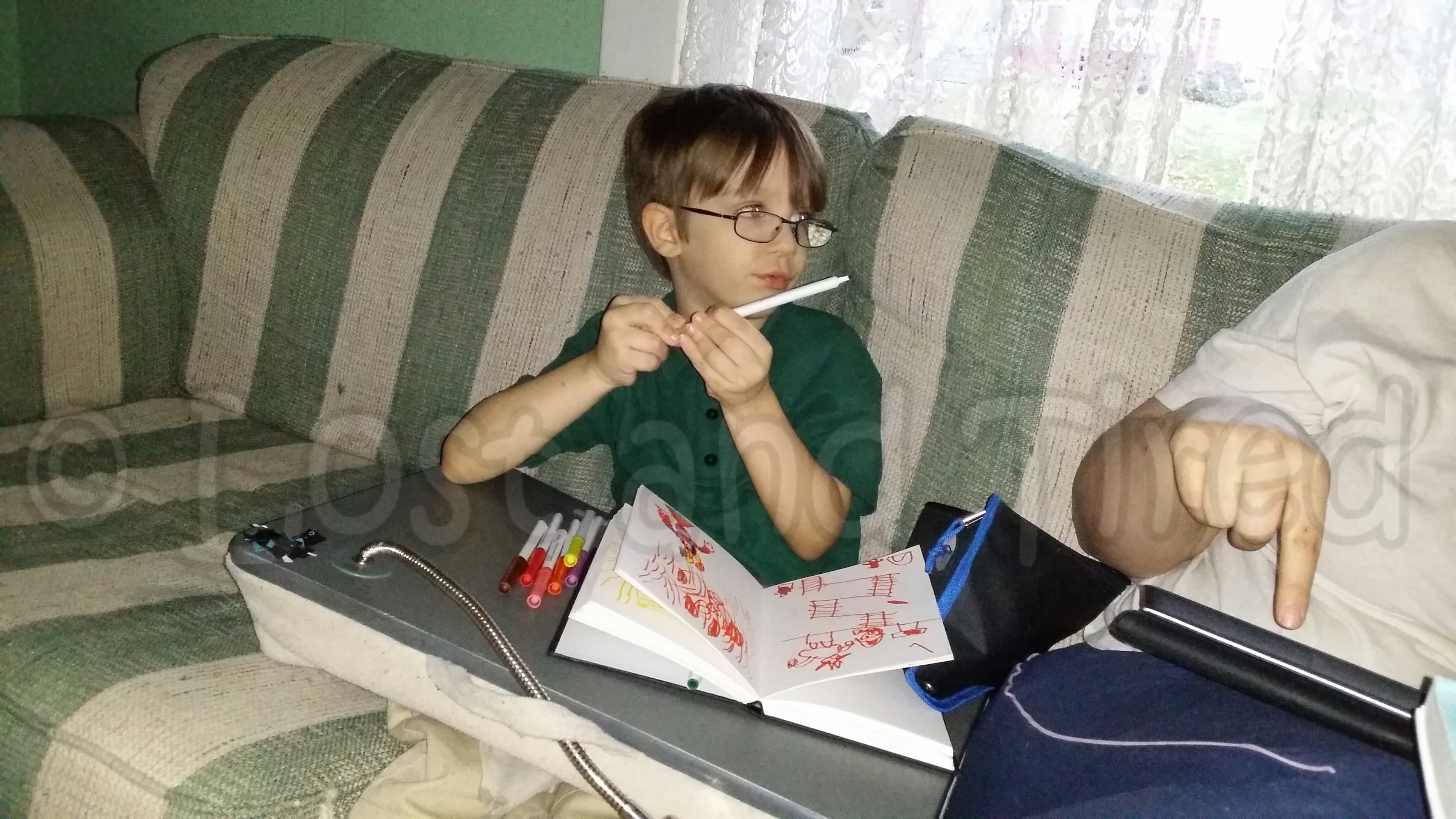 Art and #Autism are such a great combination