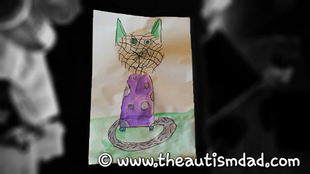 Art by Elliott: Check out this cool cat
