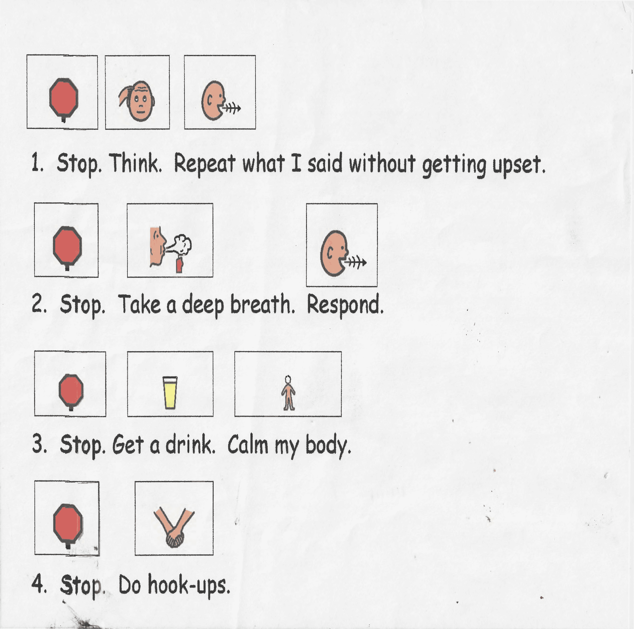 #Autism and The Anger Management Cheat Sheet