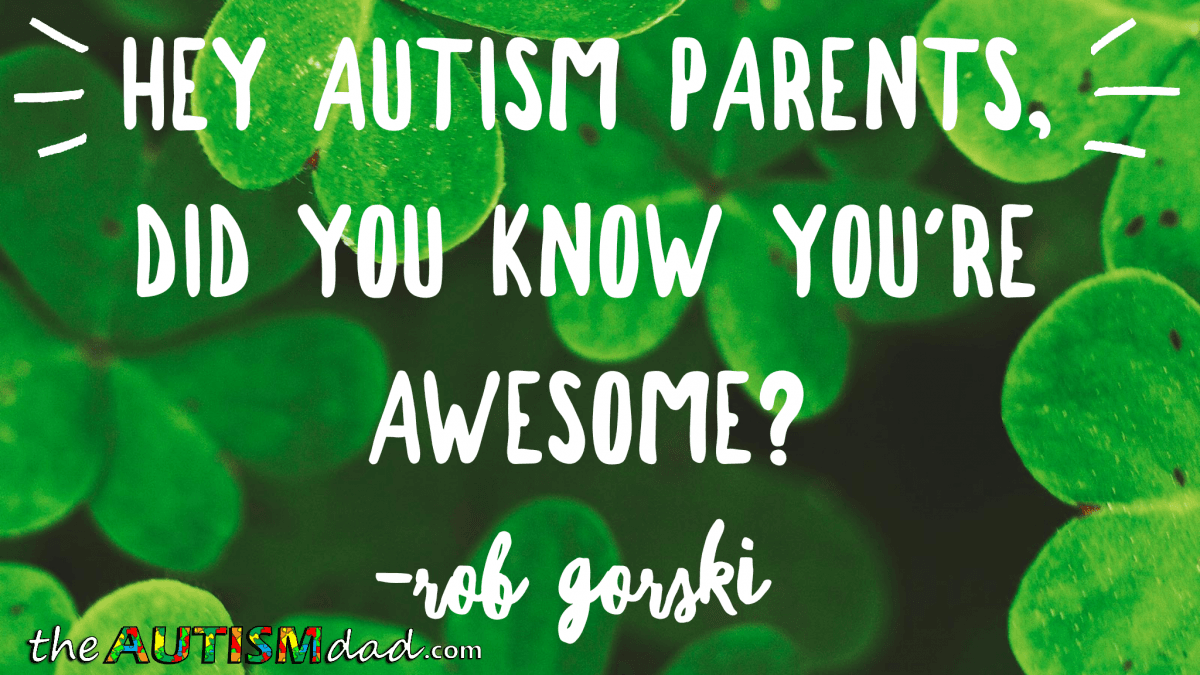 #Autism Parenting: It's time to give yourself a little credit