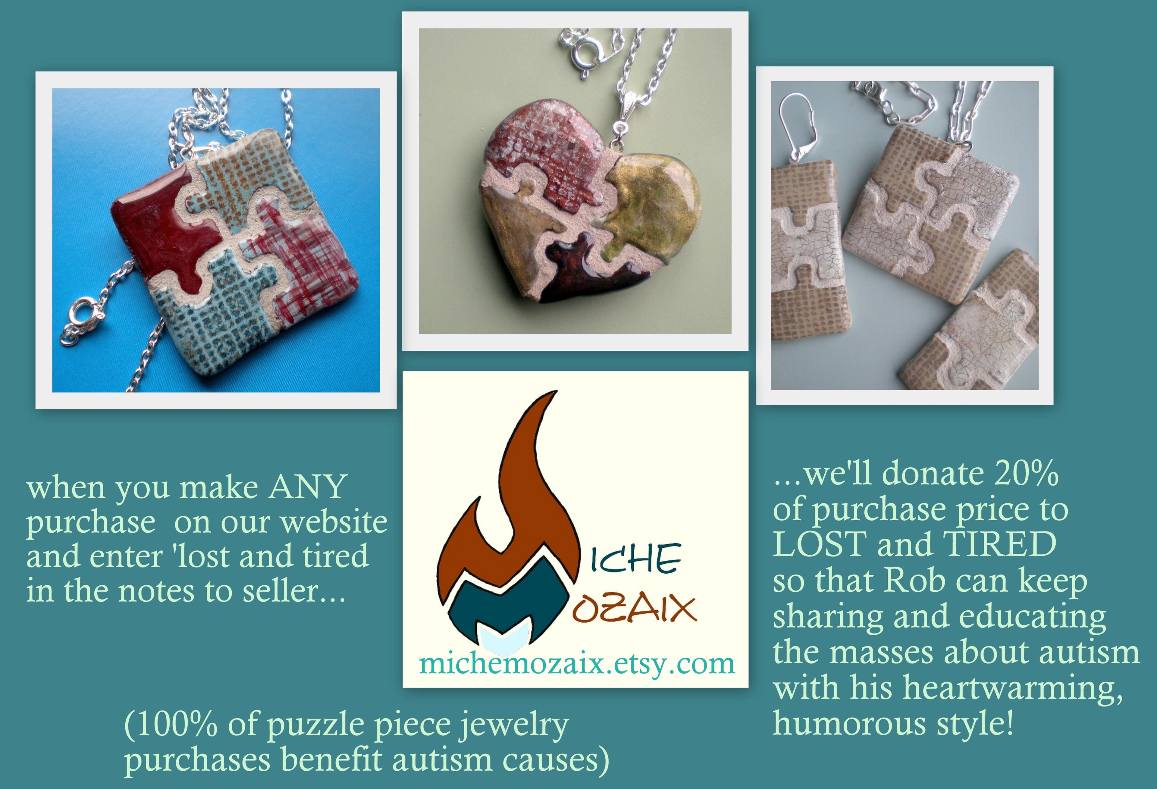 #Autism Spotlight: Miche Mozaix puzzle piece jewelry