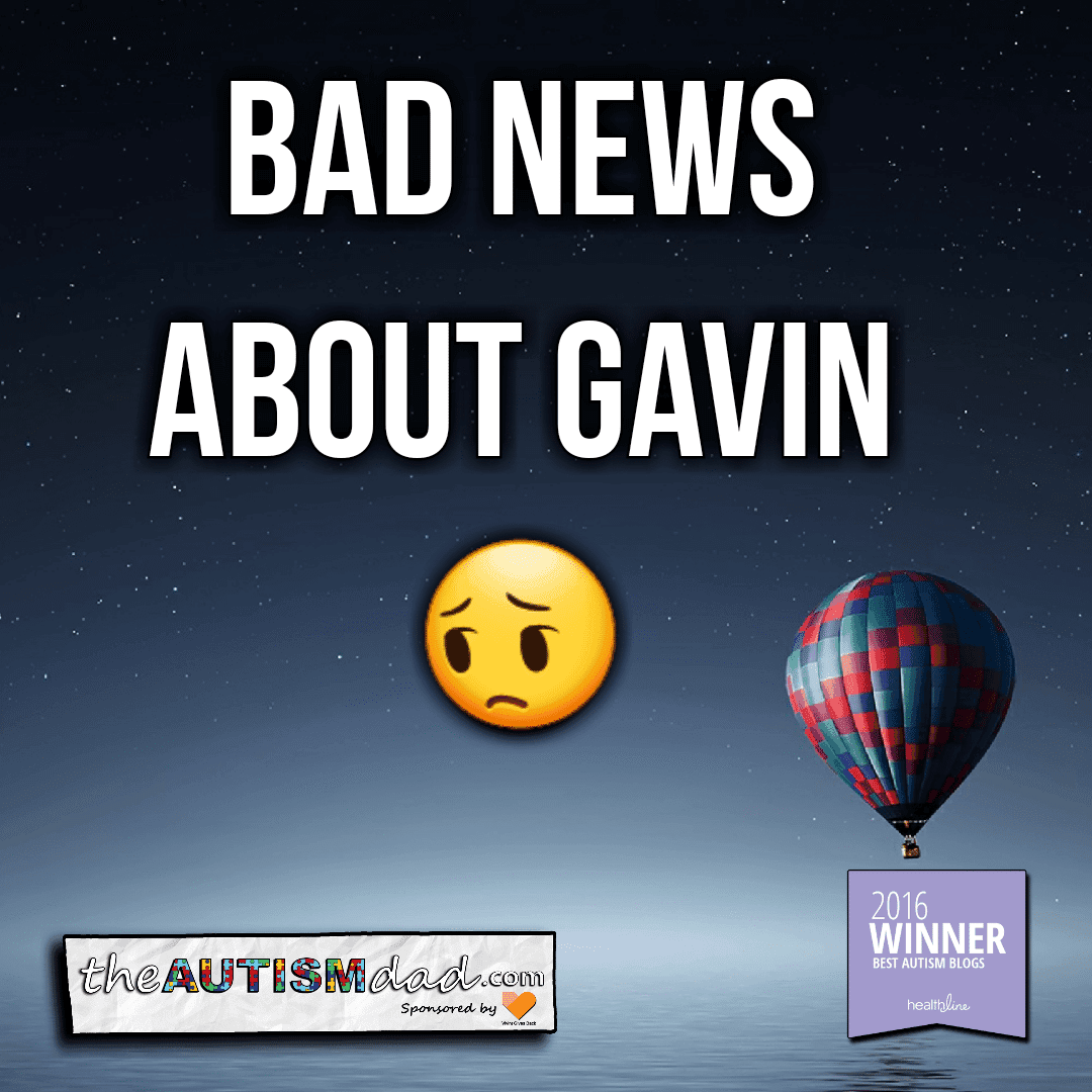 Bad news about Gavin :(