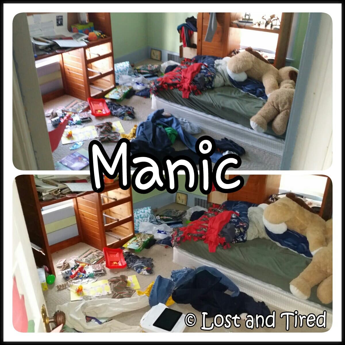 Because You Asked - This is what #manic looks like