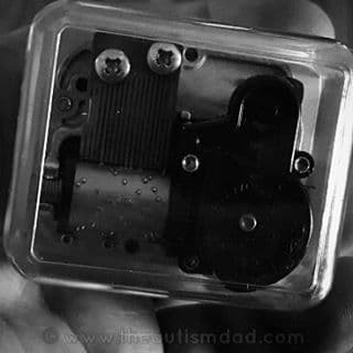 Blast from the past with an old school music box