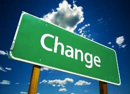 Change can be good