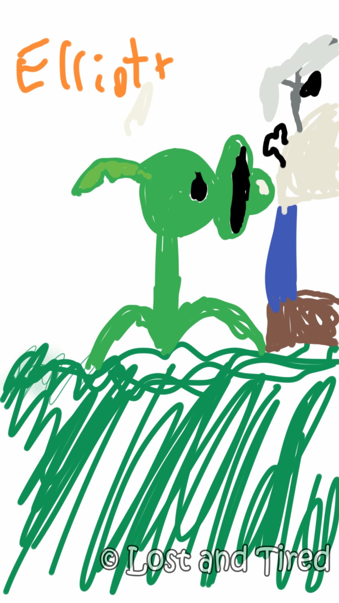 Check out Elliott's creative artwork