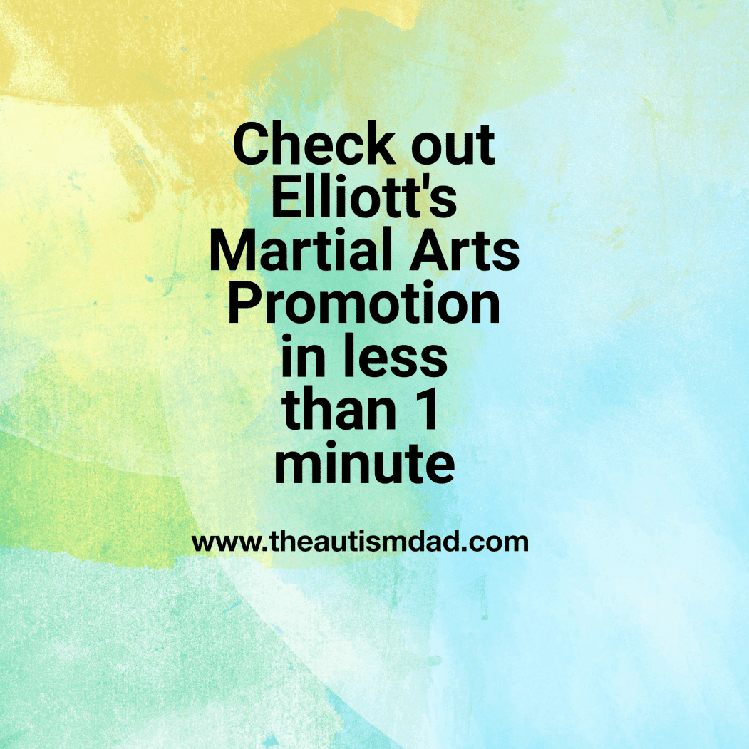 Check out Elliott's Martial Arts Promotion in less than 1 minute