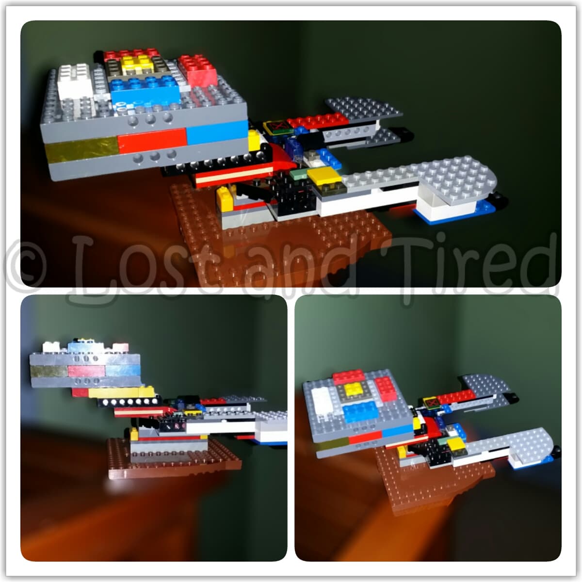Check out Gavin's newest Lego "Enterprise"
