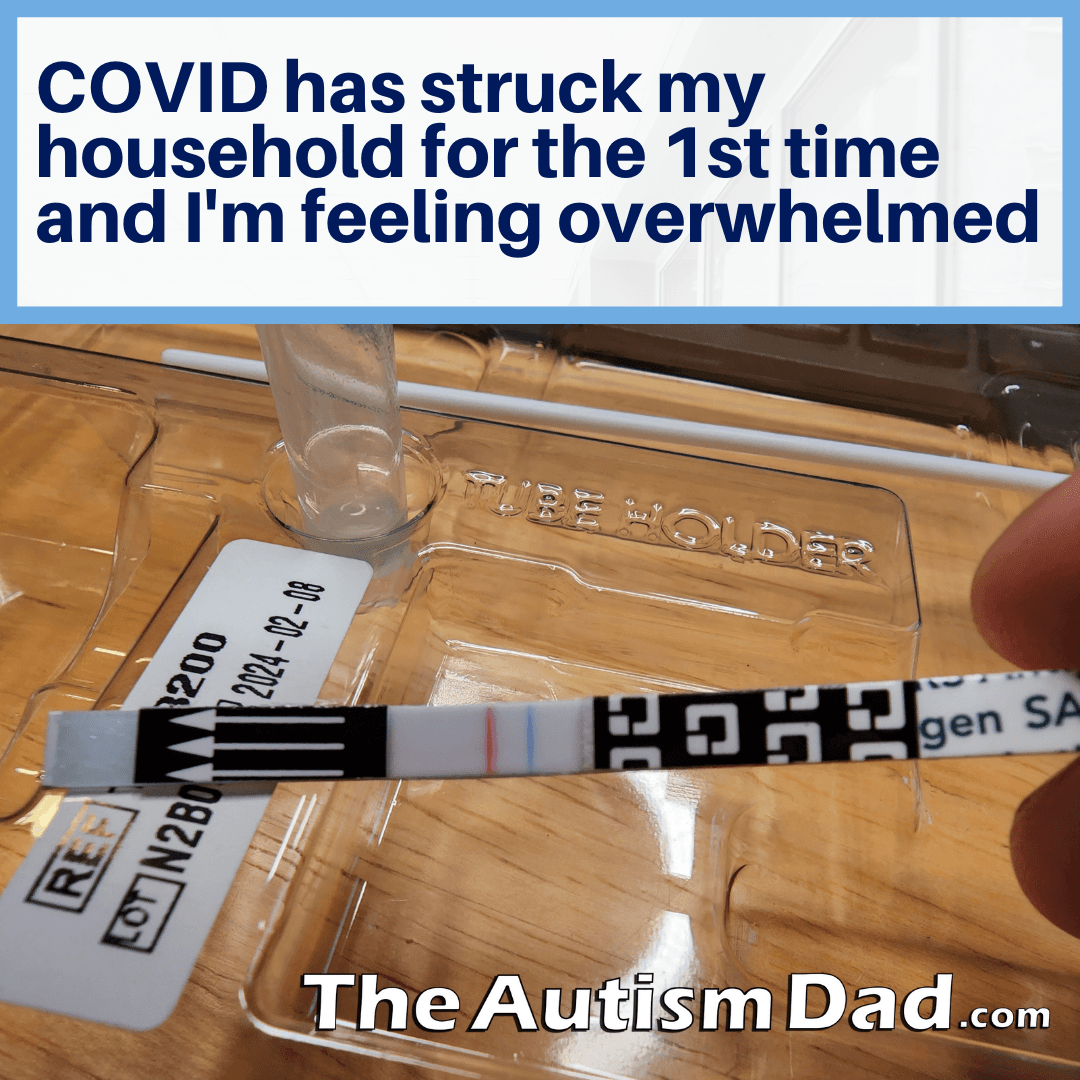 #COVID has struck my household for the 1st time and I'm feeling overwhelmed