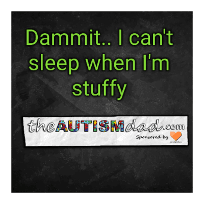 Dammit.. I can't sleep when I'm stuffy