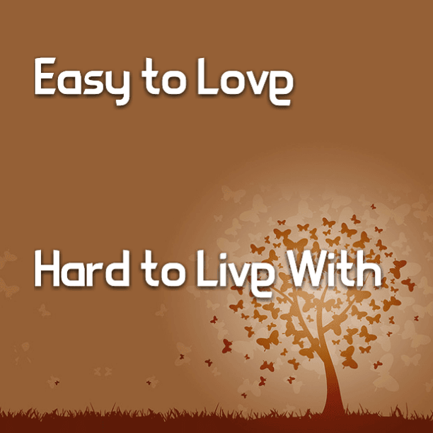 Easy to Love/Hard to Live With