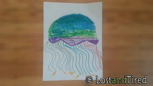 Elliott's Artwork: The Jellyfish