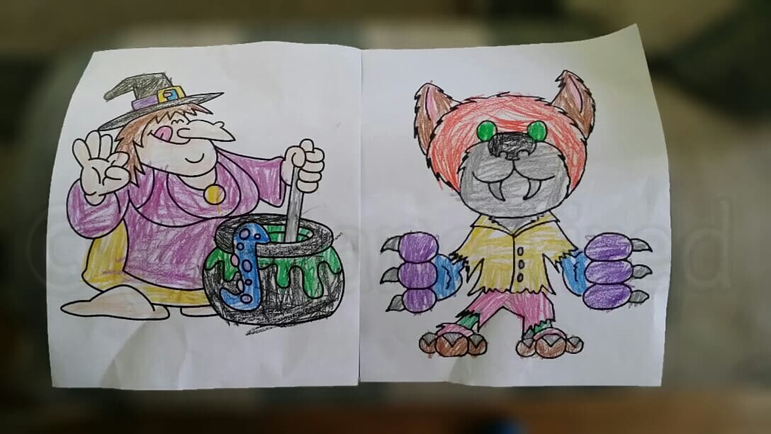 Emmett's Halloween Arkwork