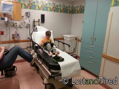 Emmett's in the ER @AkronChildrens Hospital
