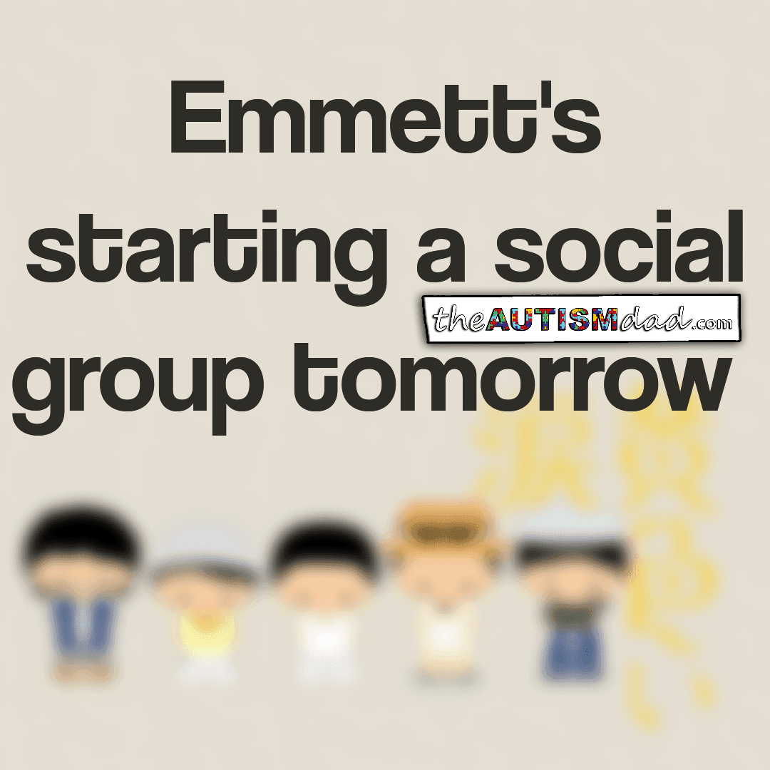 Emmett's starting a social group tomorrow