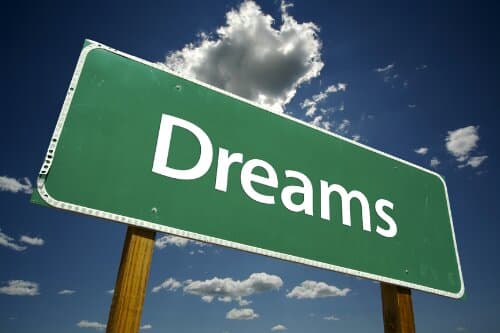 Even grownups have bad dreams.