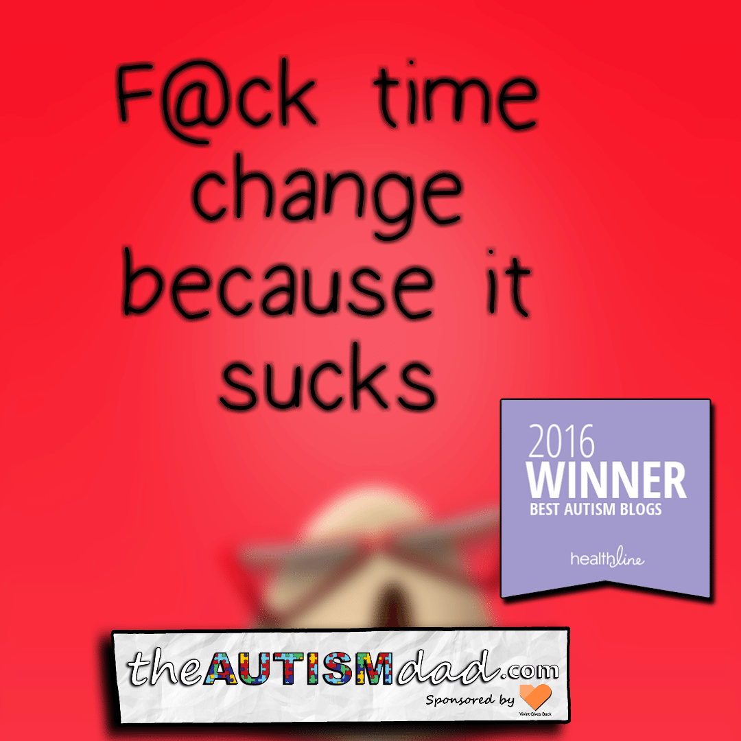 F@ck time change because it sucks