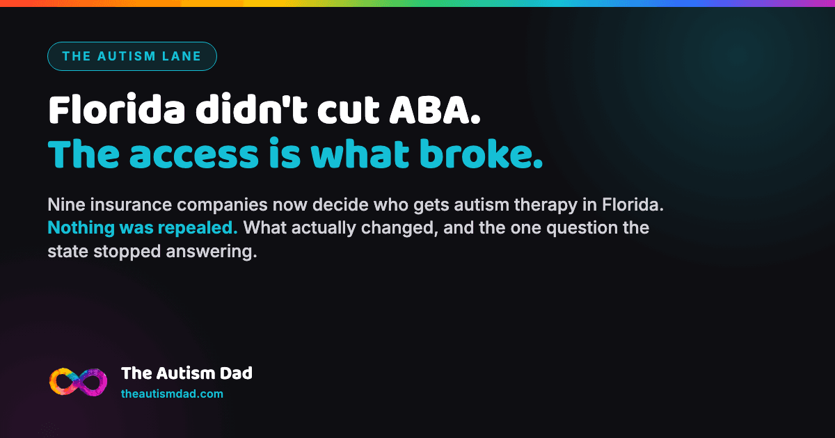 Florida Didn't Cut Medicaid ABA. Here's What Actually Changed.