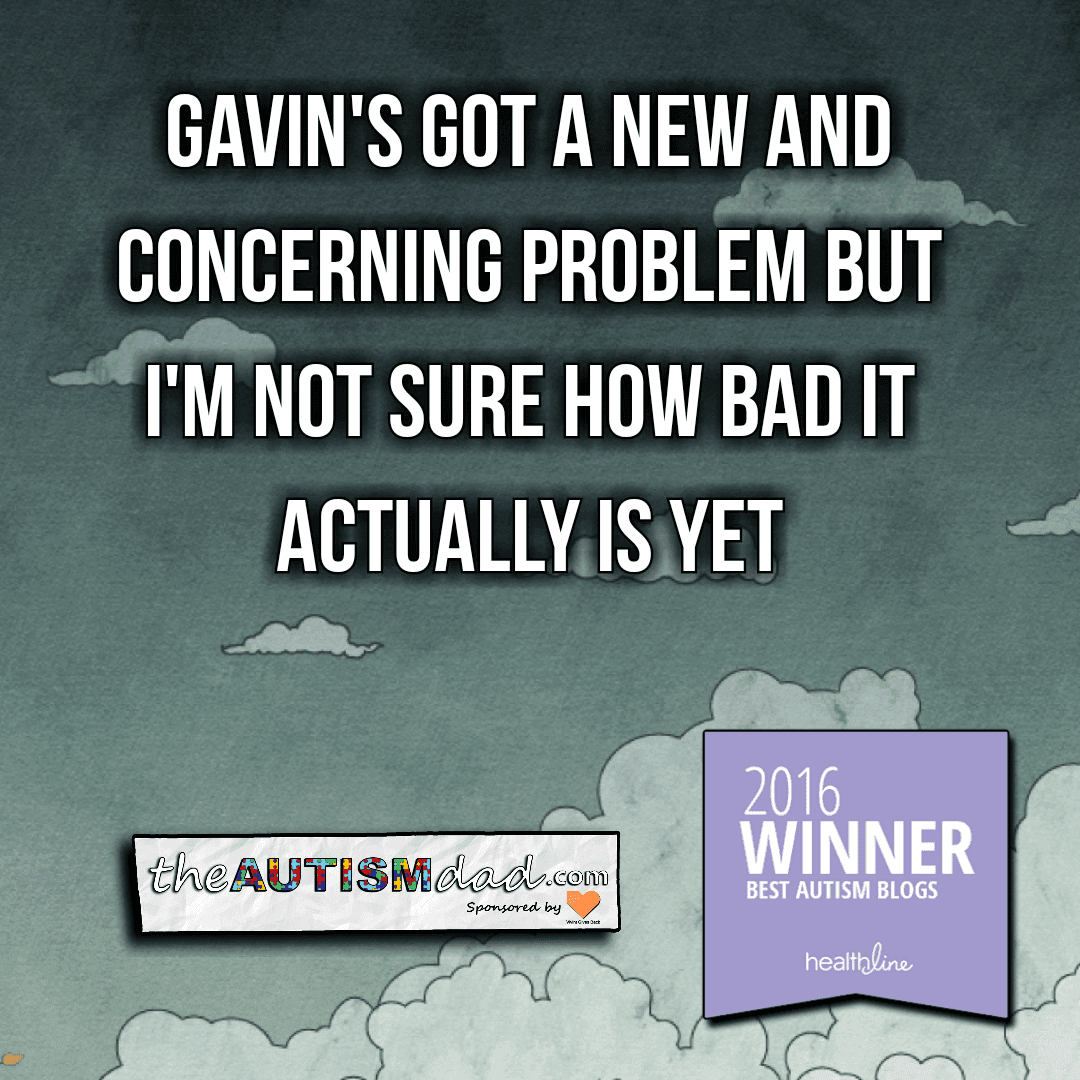 Gavin's got a new and concerning problem but I'm not sure how bad it actually is yet