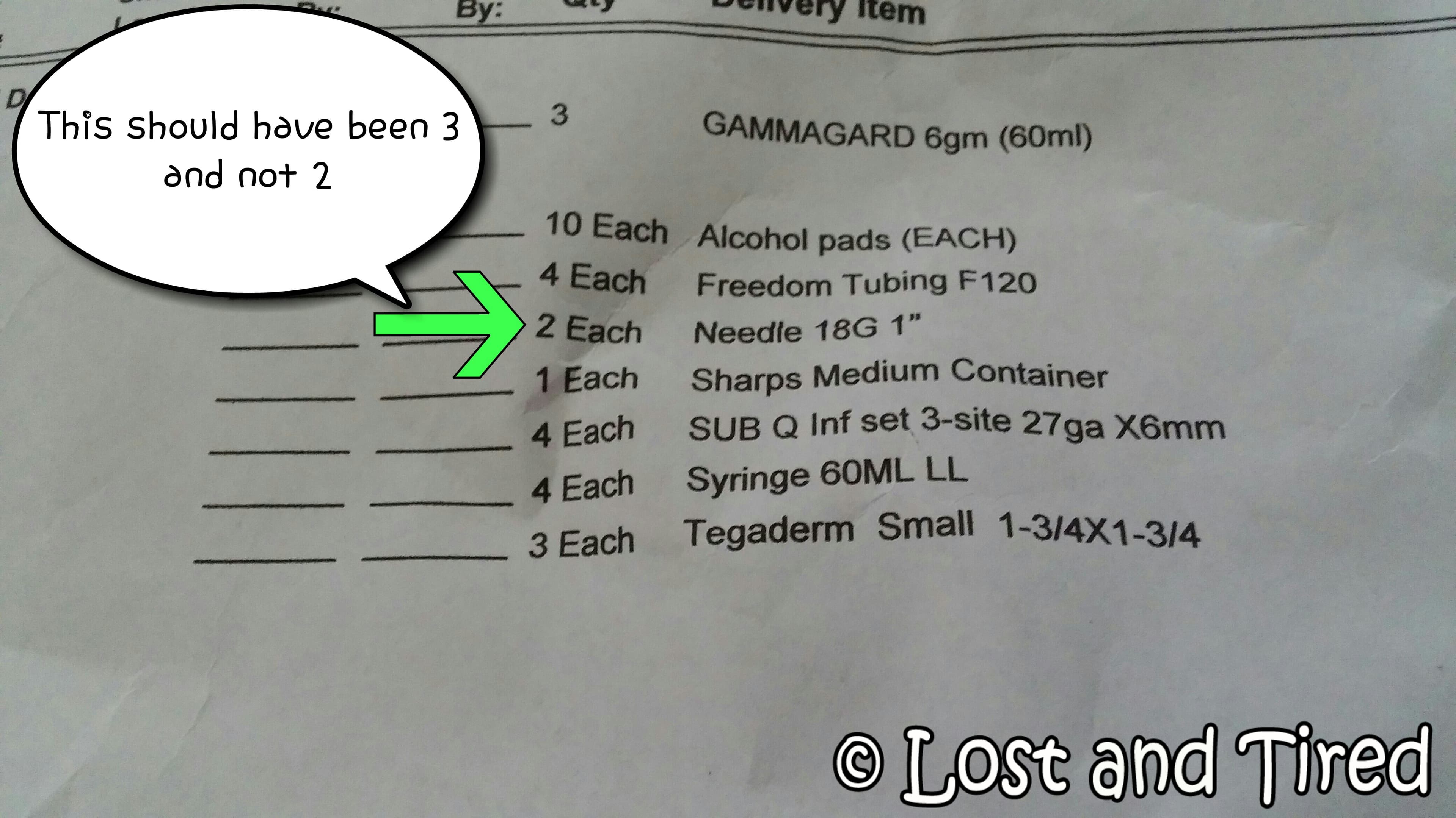 Gavin's #IVIG infusion is delayed until we can procure a needle