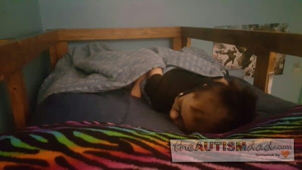 Guess who fell asleep in their own bed tonight
