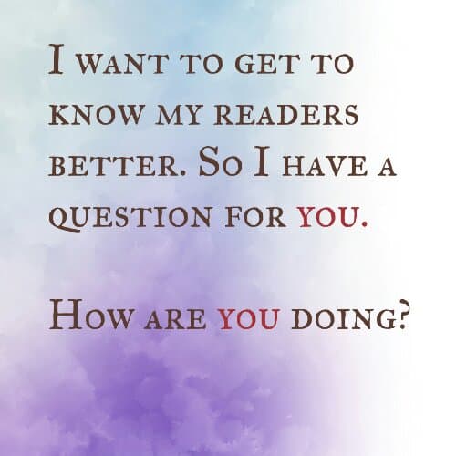 How are you doing?