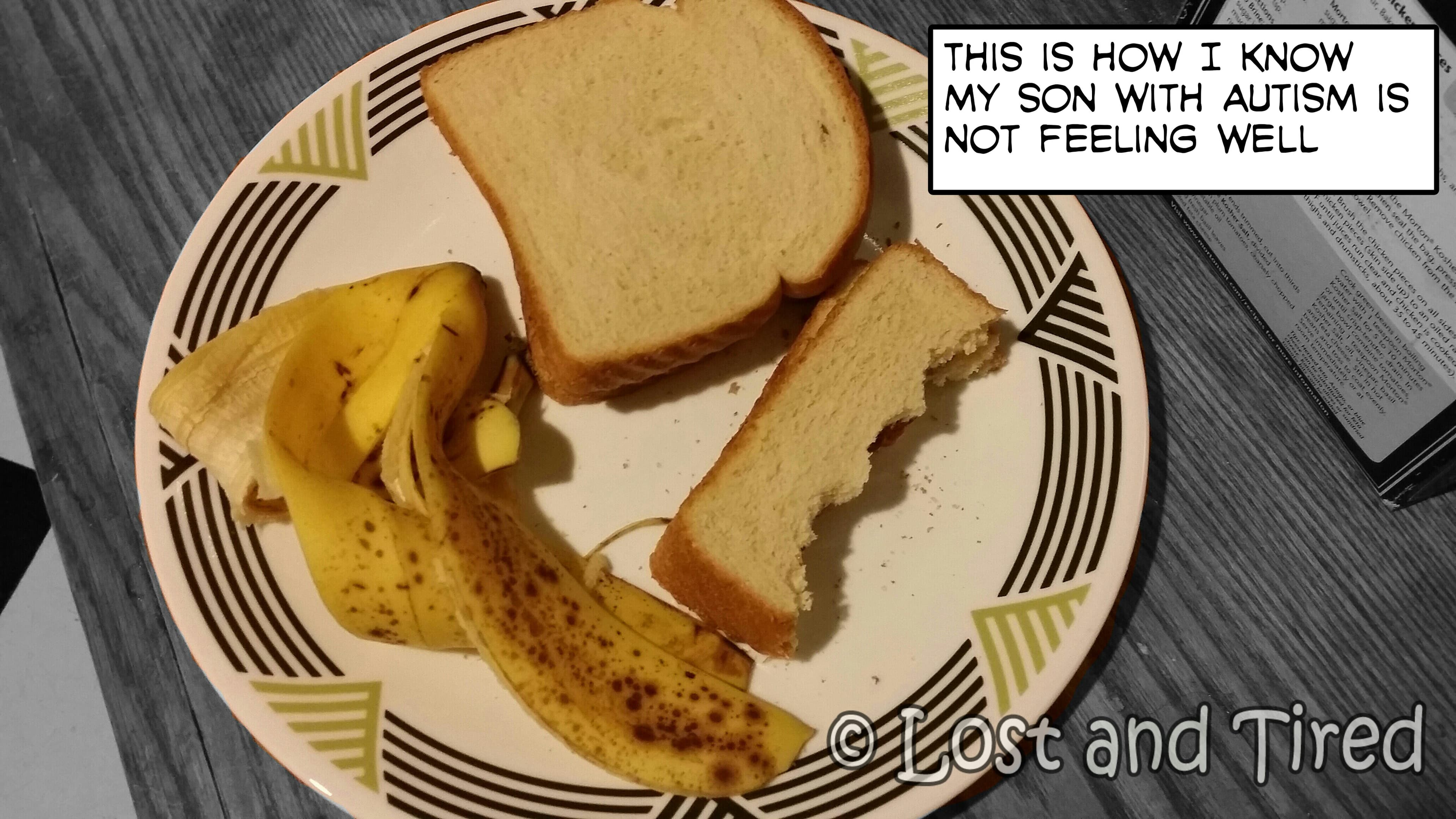 How I know my son with #Autism isn't feeling well