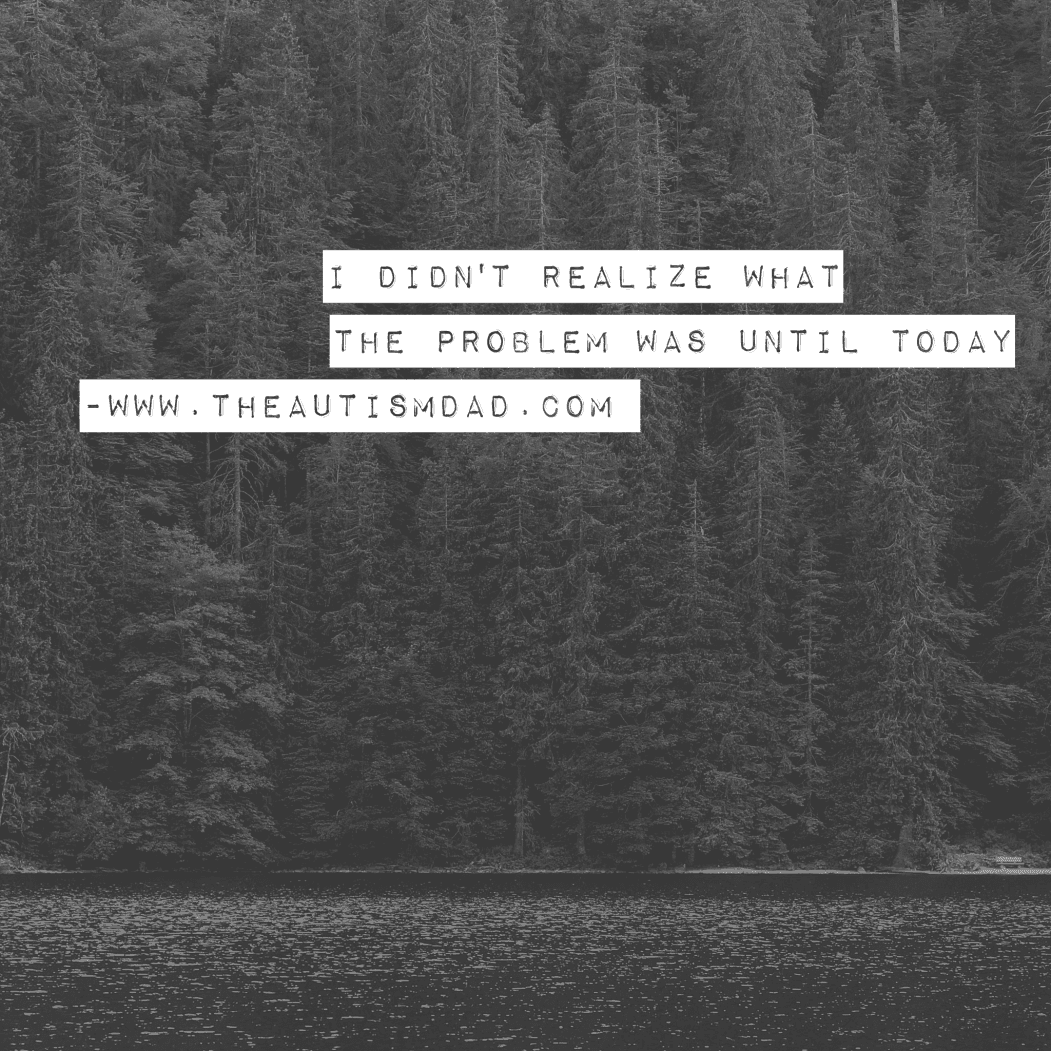 I didn't realize what the problem was until today