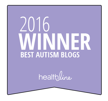 I was honored with the 2016 Best Autism Blogs award from @healthline
