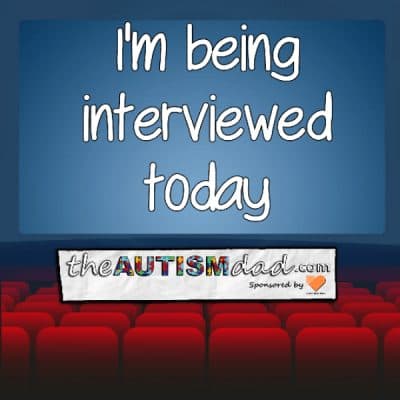 I'm being interviewed today