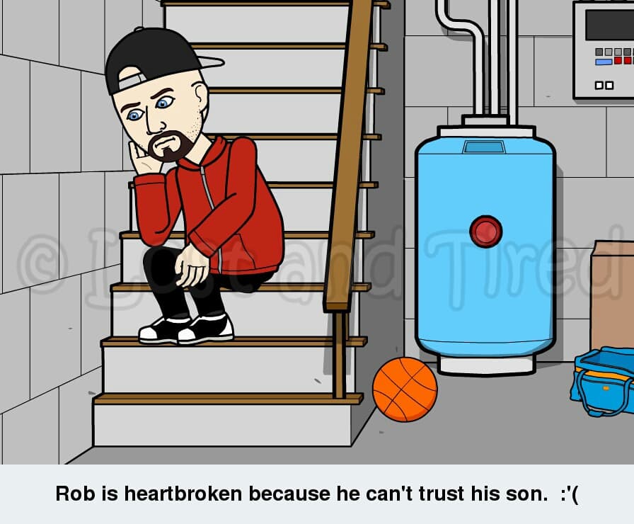 I'm so Heartbroken because I can't trust my son