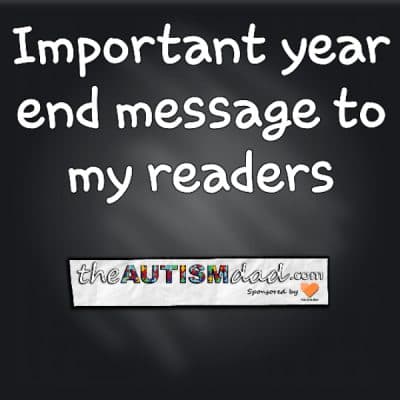 Important year end message to my readers