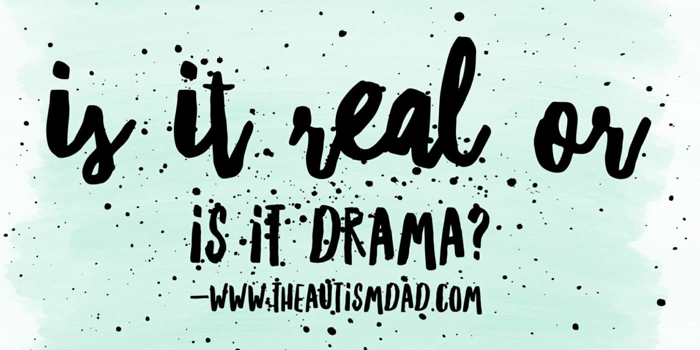 Is it real or is it drama?