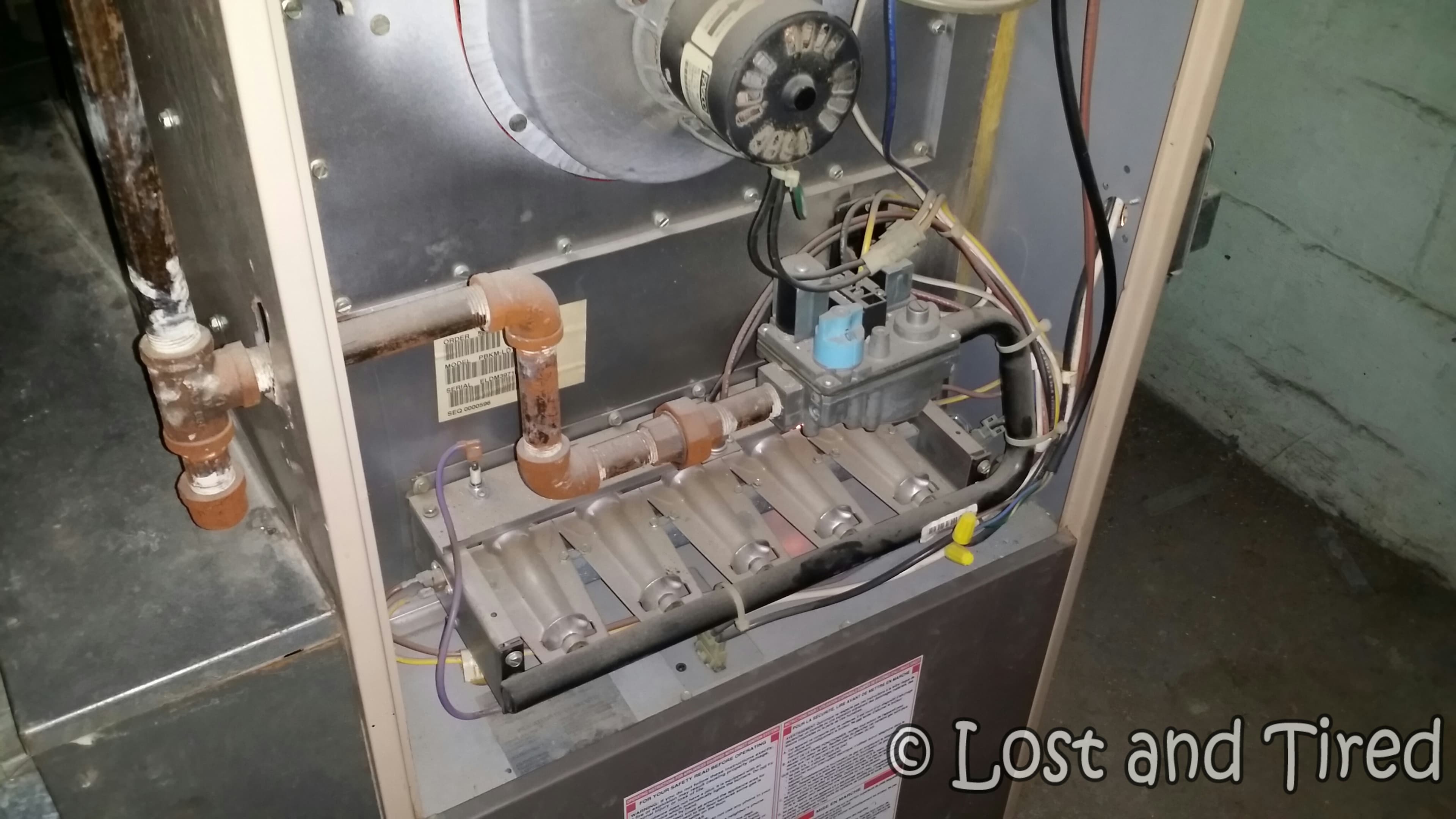 It's 20°F outside and our furnace won't stay lit