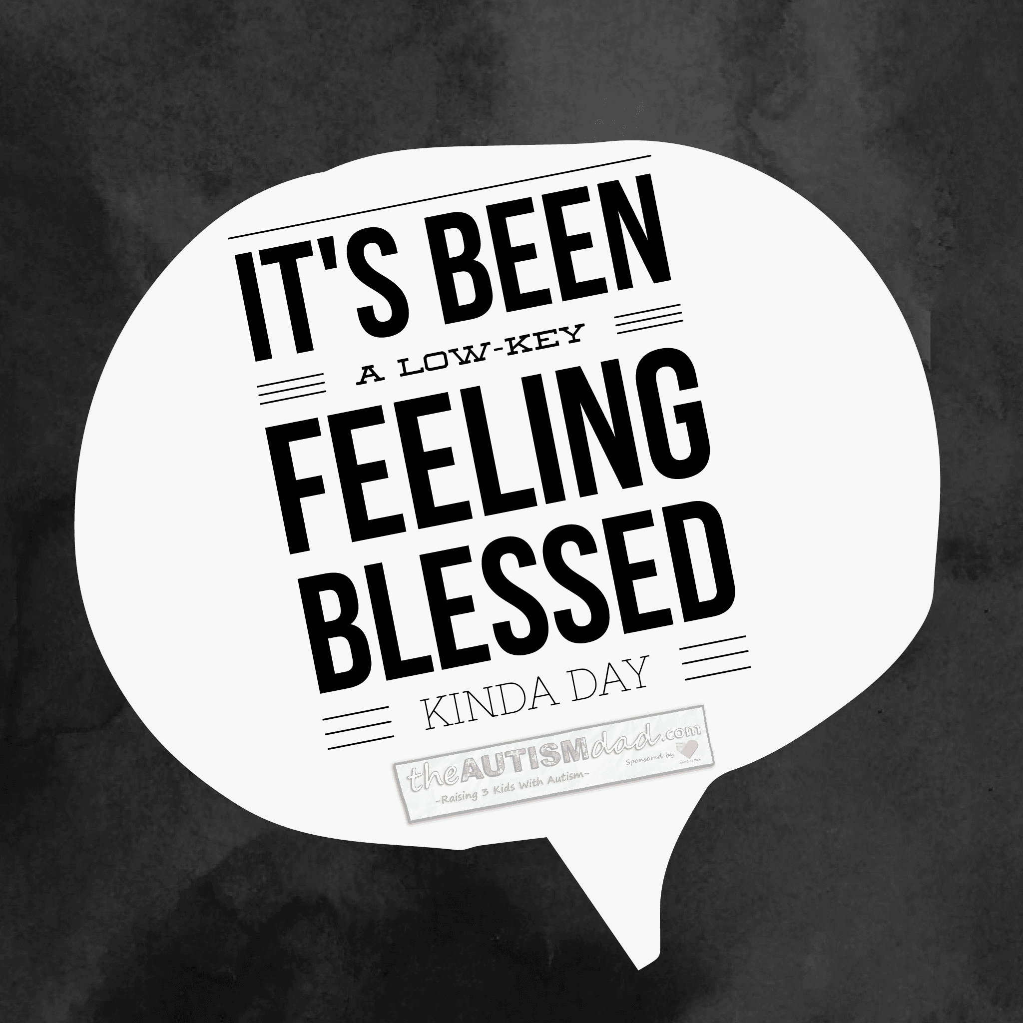 It's been a low key feeling blessed kinda day