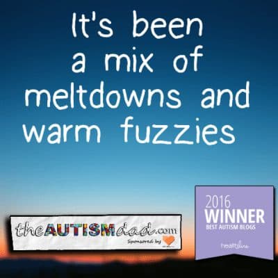 It's been a mix of meltdowns and warm fuzzies