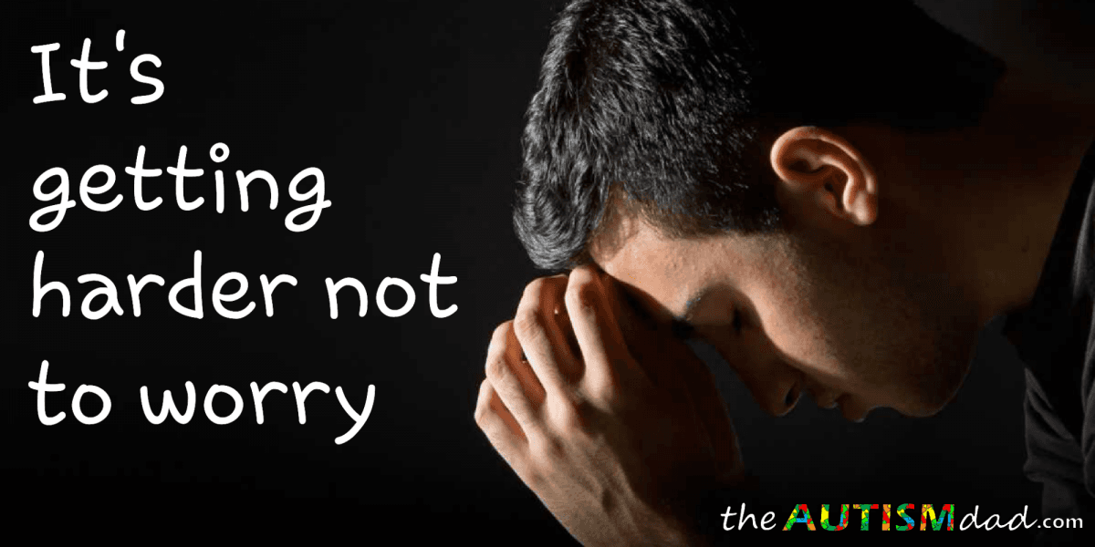 It's getting harder not to worry