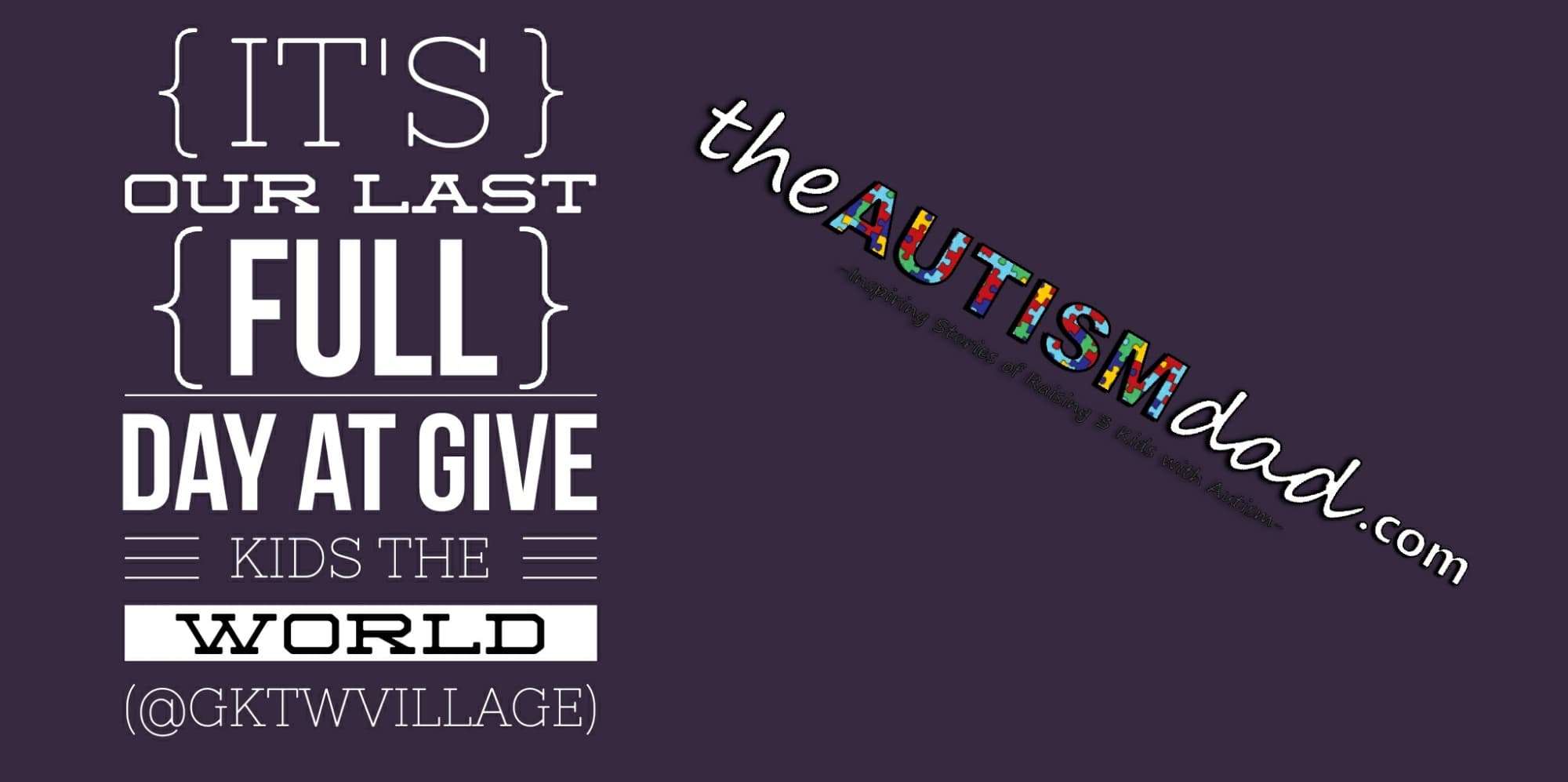 It's our last full day at Give Kids the World (@GKTWVillage)