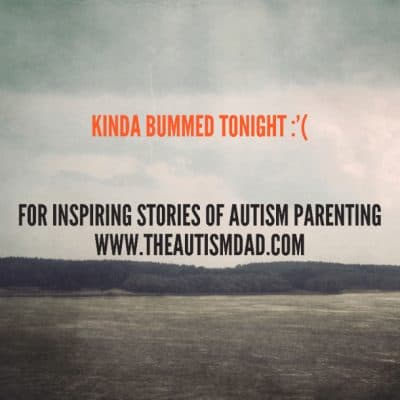 Kinda bummed tonight :'(