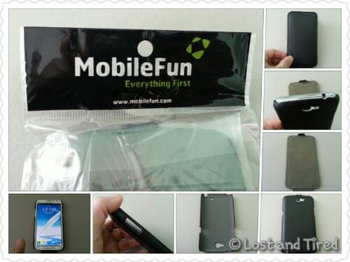@MobileFun Slim Carbon Fiber Flip Case for the Galaxy Note 2 (Review)