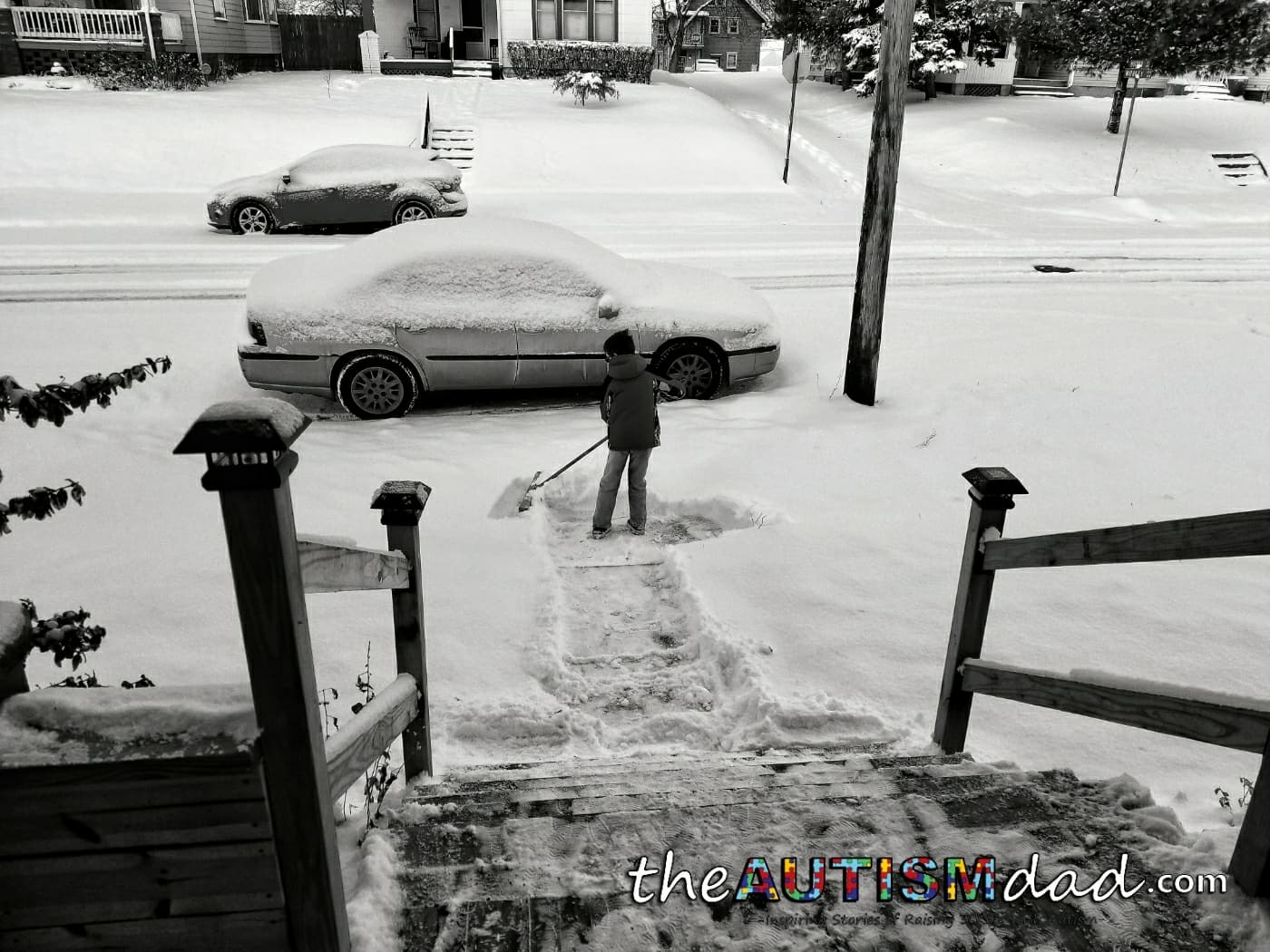 My little snow angel