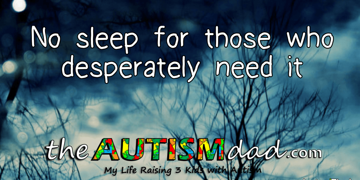 No sleep for those who desperately need it