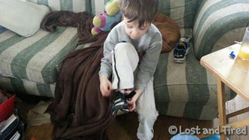 One small step for Emmett, one giant leap towards independence