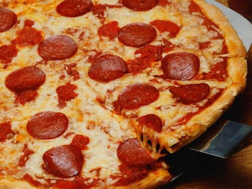 Pizza for breakfast