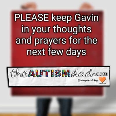 PLEASE keep Gavin in your thoughts and prayers for the next few days