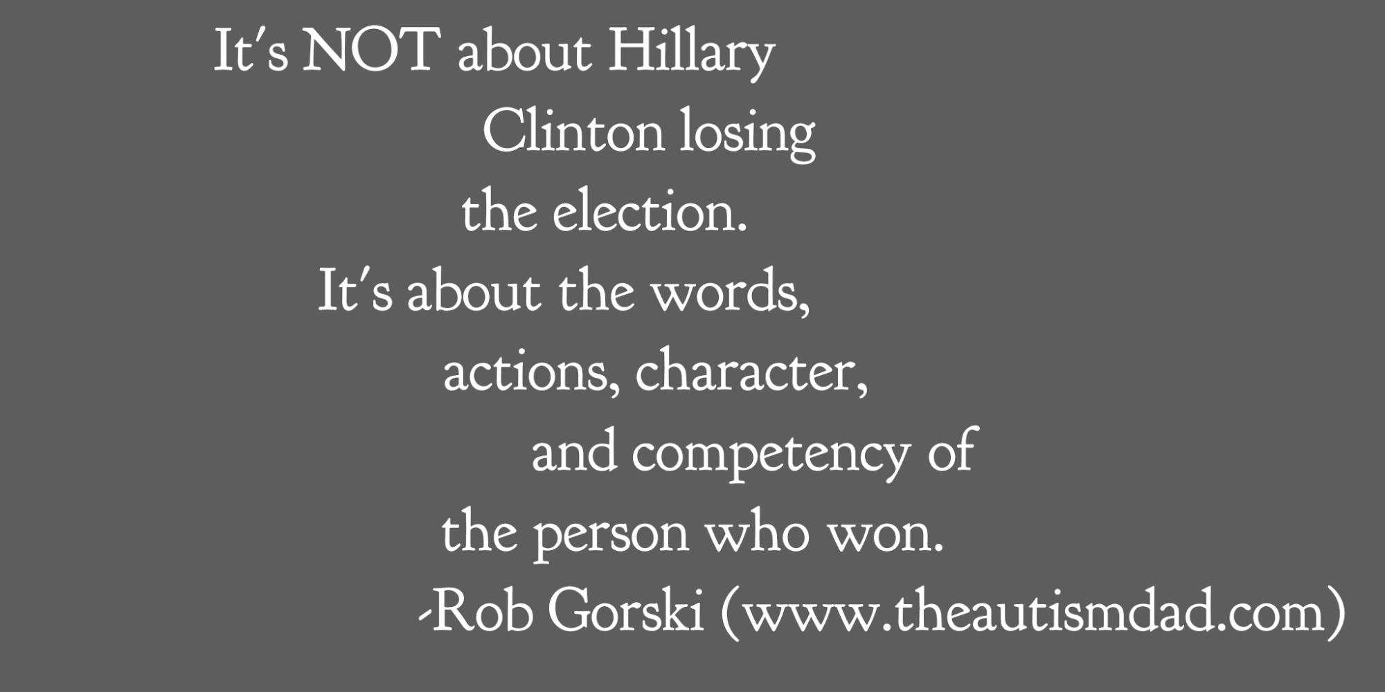#Resist @realDonaldTrump: I'm taking a stand for what I believe is right and here's why